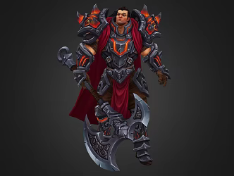 Modern Game Role Game Characters 3d model