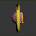 Scepter Ancient Scepter Cane Ancient Scepter Magic Scepter Metal Scepter Classical Scepter Magic Scepter 3d model