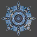 Sci-Fi Terraker 3d model