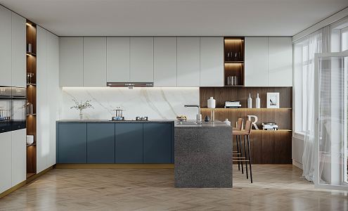 Modern Kitchen 3d model