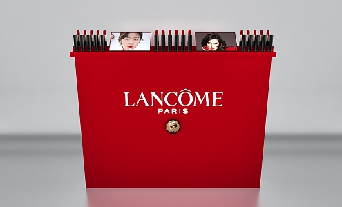 Modern Display Table Lancome Products Table 3d model