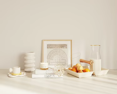 Butter Wind Combination Tableware 3d model
