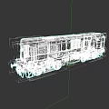 Vintage Model Train Red And Black Carriage With Classic Design Details