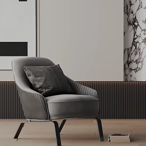 modern leisure chair 3d model