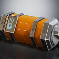 Modern Box Sci-Fi Box 3d model
