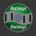 RadMax Mechanical Device With Transparent Casing And Internal Rotating Yellow Blue Components