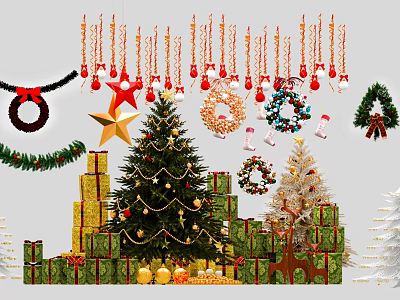 Christmas Beauty Chen 3d model