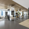 Modern Fitness Gym With Spacious Workout Area And Various Exercise Equipment