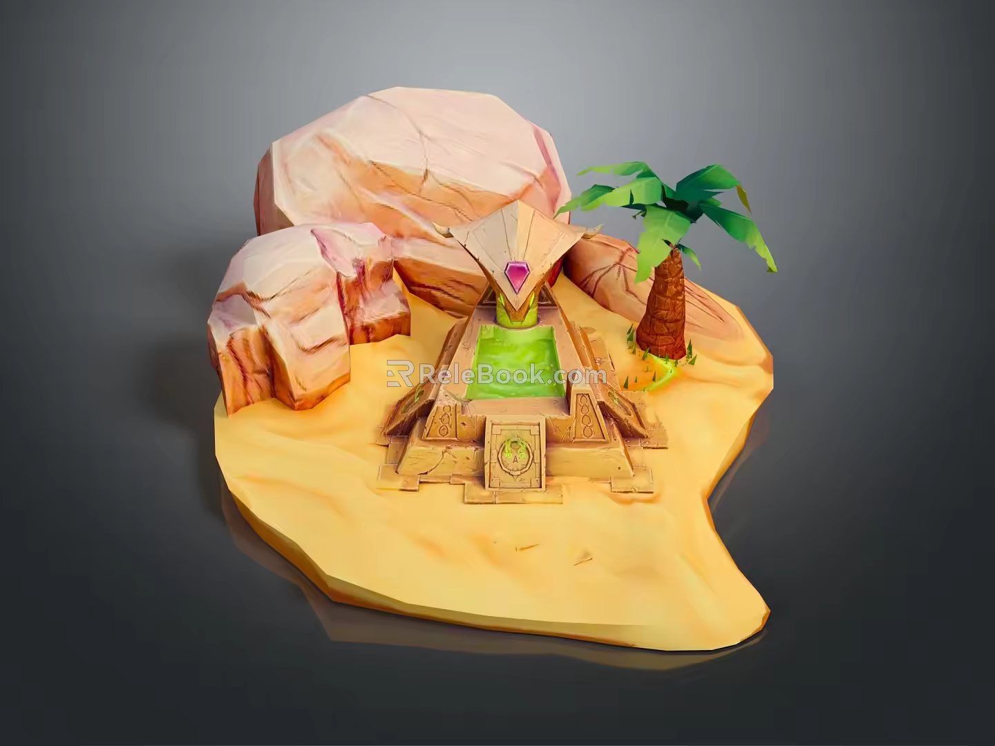 Game Environment Game Scene Fairy Tale Scene Fairy Tale Magic Scene Magic Item Fantasy Scene 3d model