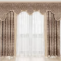 Various Colored Curtains With Lace Panels And Decorative Valance Designs