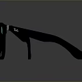 Stylish Black Frame Sunglasses With Green Reflective Lenses For Daily Use