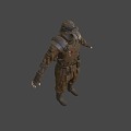 Weapon Soldier Uniform 3d model