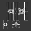 Industrial Power Towers With Various Structural Designs For High Voltage Transmission