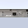 Modern Spacious Minimalist White Dance Studio With Mirrors And Barres Interior Design