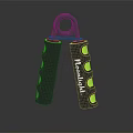 Moonlight Grip Strengthener With Black Green Non Slip Dots And Comfortable Grips