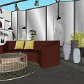 Wedding Dress Shop With Bridal Gowns Display Model And Storefront Decor