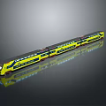 Train Light Rail Metro High Speed Rail EMU Train High Speed Train High Speed Train High Speed Locomotive EMU 3d model