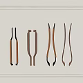 Modern Decorative Door Handles With Wooden And Metal Elements And Various Shapes