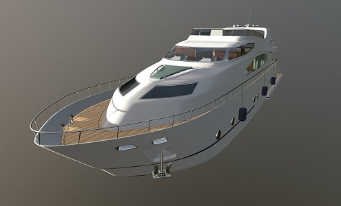 Luxury Yacht 3d model