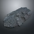 Black Wooden Stone Featuring Natural Rough Surface Texture And Irregular Decorative Shape For Home Decor