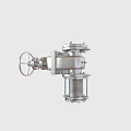 Industrial Metal Valve With Flange Handwheel And Bellows Support Structure