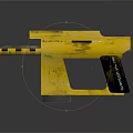Stanley FATMAX PRO SERIES Yellow Glue Gun With Black Details And Industrial Design