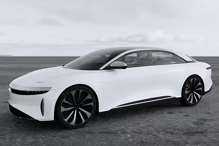 New energy Lucid Air 3d model
