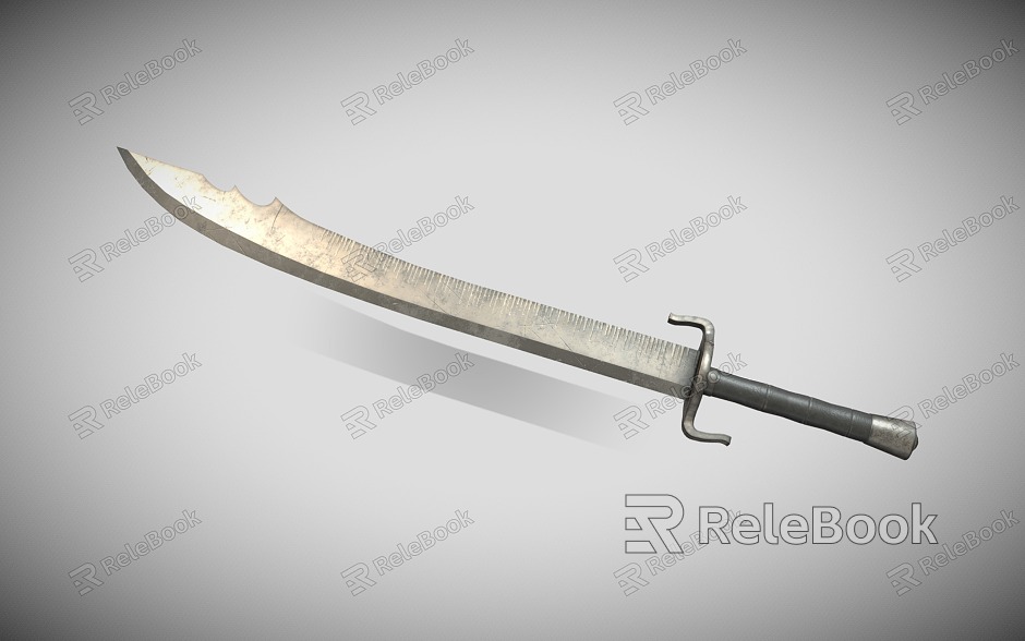 Retro knife Chinese broadsword sword cold weapon model