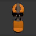 Pipe pliers vise bench vise wrench tool hardware tool processing tool furniture 3d model