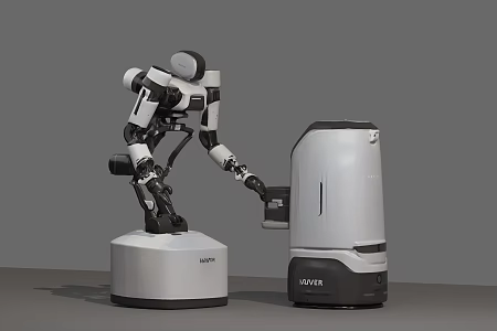 Two-arm robot AMBIDEX robot 3d model