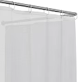 White Shower Curtain Essential Bath Accessory For Modern Bathroom Decor