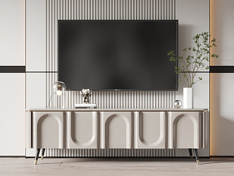 Modern TV Cabinet 3d model