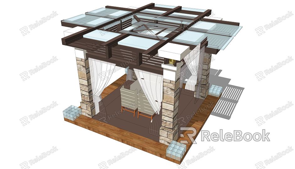 Modern Pavilion model