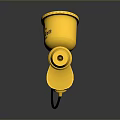 Golden Metal Spray Gun With Sleek Design For Household Daily Use