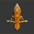 Lizard Anime Lizard Chameleon Cartoon Lizard Reptile Cold Blooded Animal Reptile Class 3d model