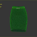 Navy Blue Fitted Stylish Skirt With Belt For Women Fashion Clothing