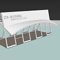 ZX New Yuan Technology Intelligent Equipment Industry Base Modern Architectural Structure With White Frame And Waterfront