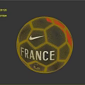 Nike Blue And Pink France Soccer Ball With White Logo And High Quality Design