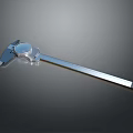 Caliper ruler measuring tools hardware tools processing tools furniture realism 3d model