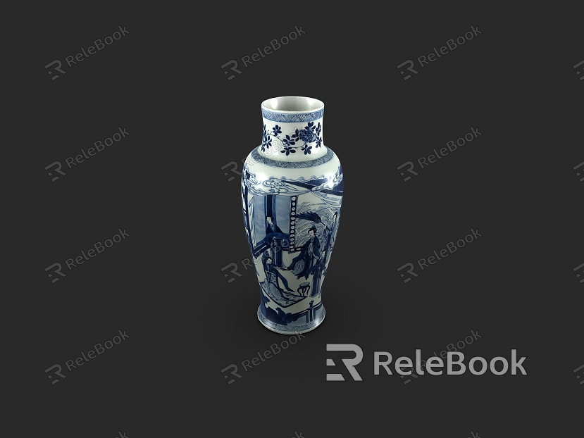 Ceramic Bottle Vase model