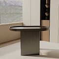 Modern Bedside Cabinet 3d model