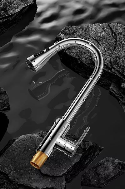 Cleaning faucet 3d model