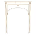 Elegant Classic Archway Design With Intricate Carvings And Decorative Details