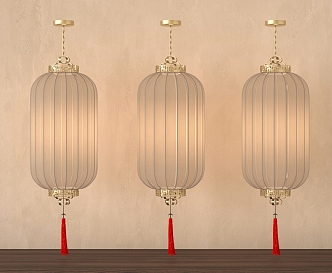 New Chinese Lantern 3d model