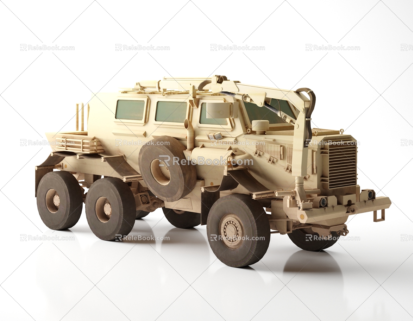 Modern Military Vehicle Explosion-proof Military Vehicle model