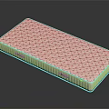 Modern White Mattress Design With Diamond Pattern And Comfortable Supportive Structure