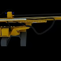 Yellow Tracked Construction Utility Vehicle With Long Boom Drilling Equipment