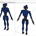 Robot Intelligent Robot 3d model