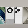 Huawei Smartphones Featuring Different Camera Designs Back Patterns And Curved Screen