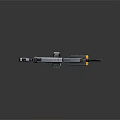 Modern Sci-Fi Gun Sci-Firearms Sci-Fi Game Gun Games Firearms Game Gun 3d model